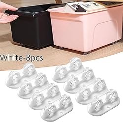 Adhesive Caster Wheels, Non Swivel
