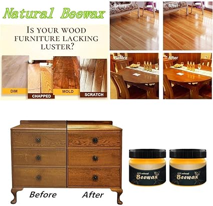 Natural Wood Seasoning Beewax All Purpose Wood Floor Furniture