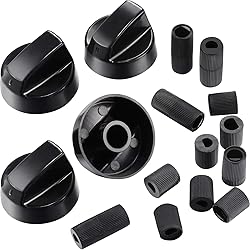 Jetec 4 Pack Control Knobs Replacement with 12