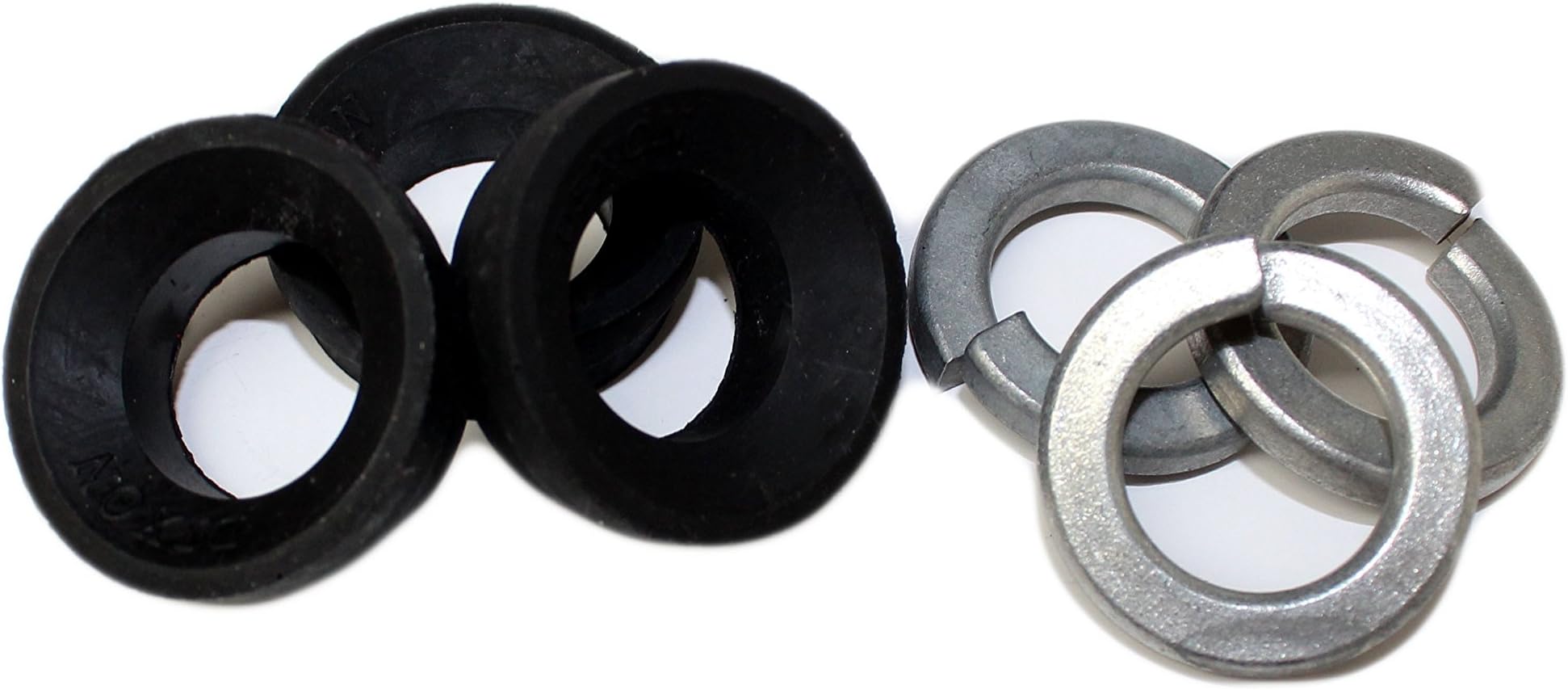 RudedogUSA- Set Of Three 7/8" Sleever Bar Lockwasher & Grommet