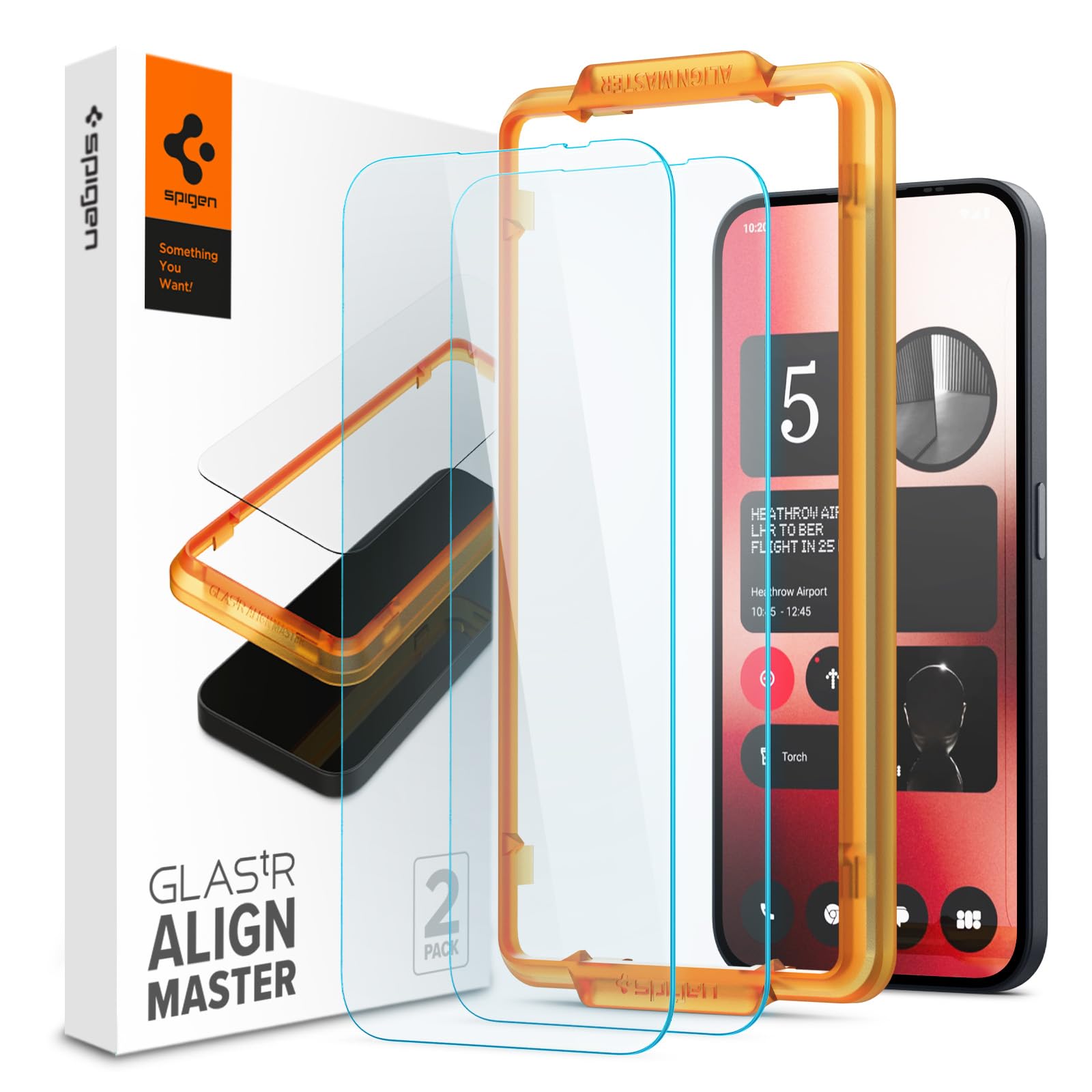 Spigen AlignMaster ガラスフィルム 2枚入の商品画像