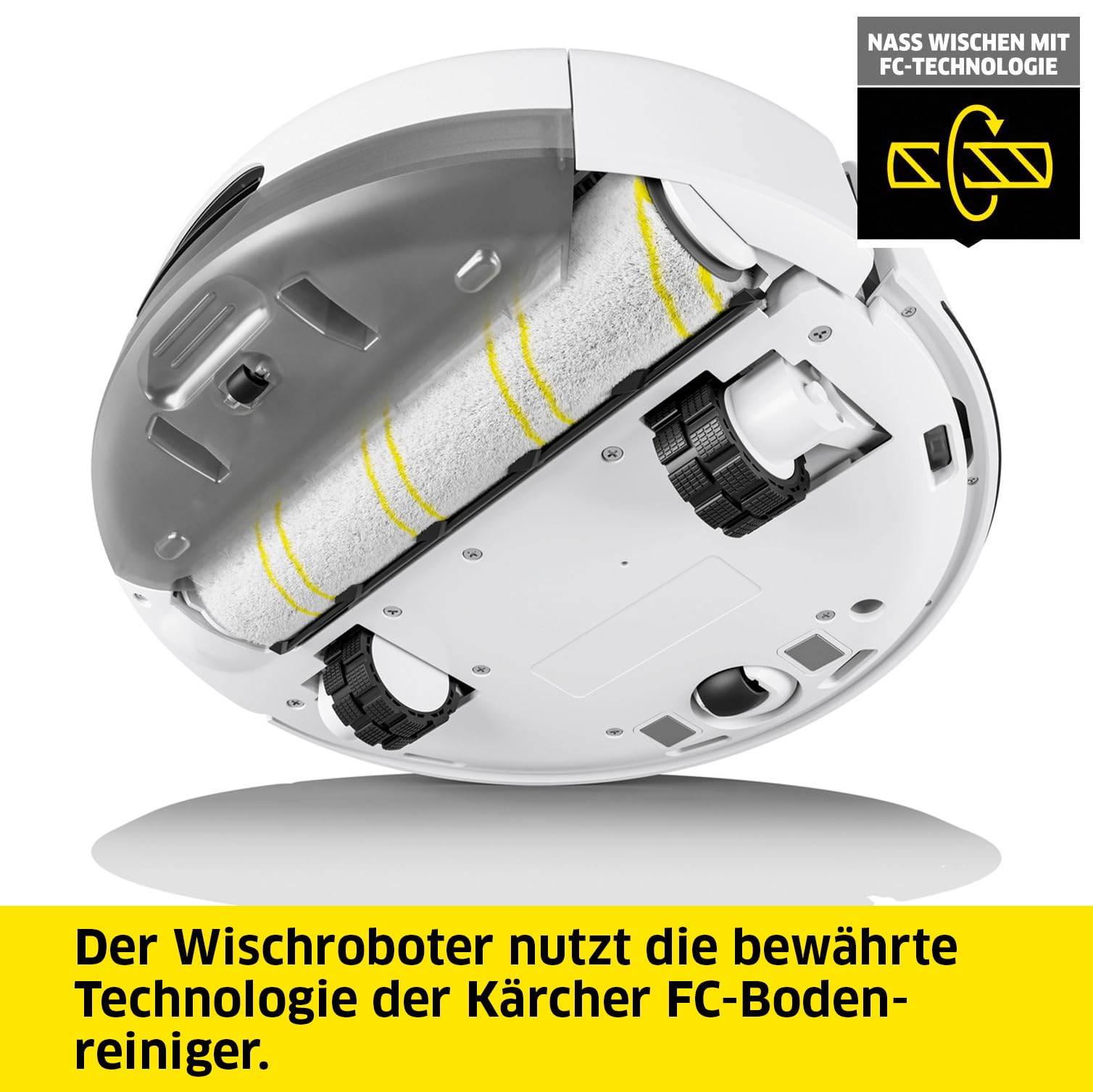 KÄRCHER Wischroboter RCF 3, smarte App-Steuerung, LiDAR-Laser-Navigation, Kartierung, Raum- und Hinderniserkennung, 120 min. Laufzeit, für Hartböden 4