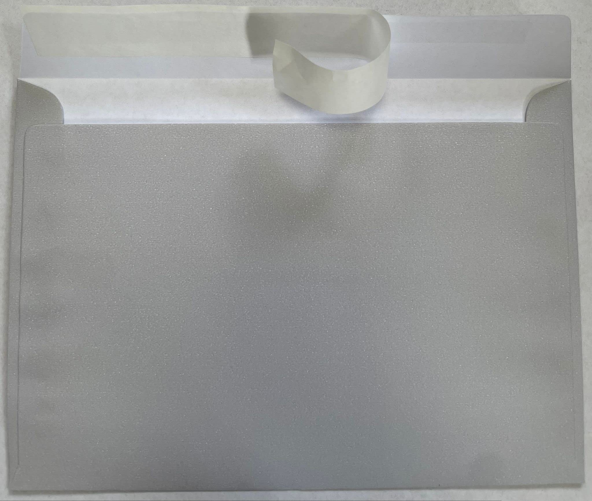 C5 Coloured Envelopes for A5 Greeting Cards Peel and Seal Wallet Envelopes Wedding Invitation Crafts Office 162x229mm- Pack of 25 envelopes (Light Grey P&S)