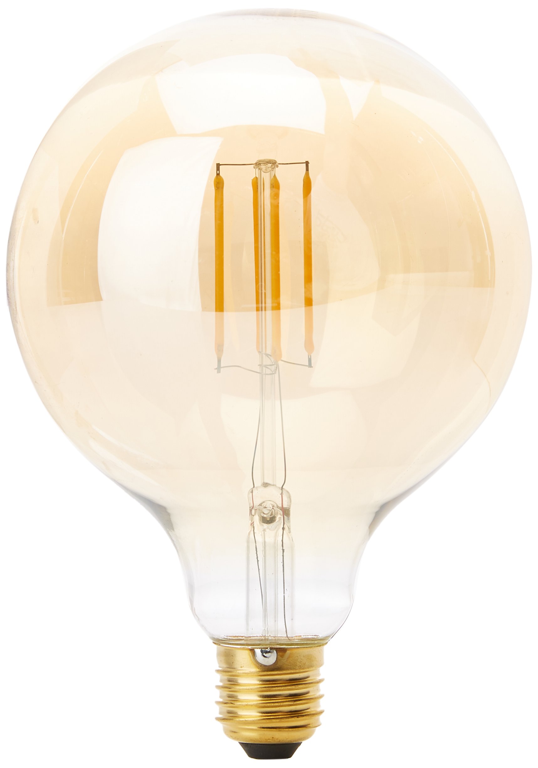 Lighted Deco LED Bulb Globe Dimmable E27, 7 W, Amber, 125 x 175 mm