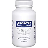 Pure Encapsulations Colostrum | 40% IgG Highly Concentrated Immune Support | 90 Capsules