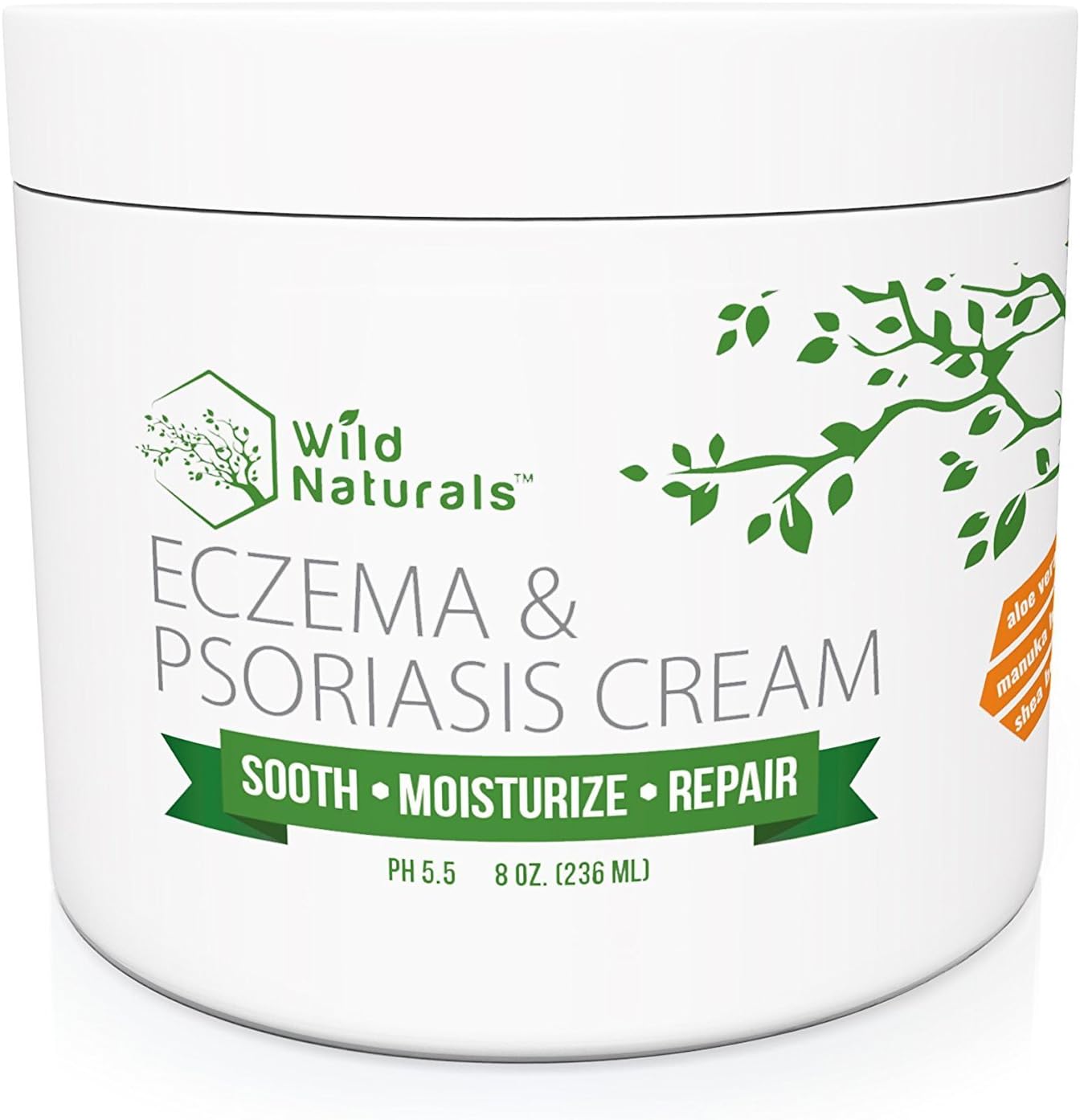 Wild Naturals Eczema & Psoriasis Cream (8oz)
