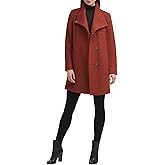 Kenneth Cole Women's Wool Blend Boucle Coat