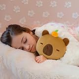 Mewaii 8 Inch Cute Capybara Plush Pillow Kawaii Squishy Toy view 3