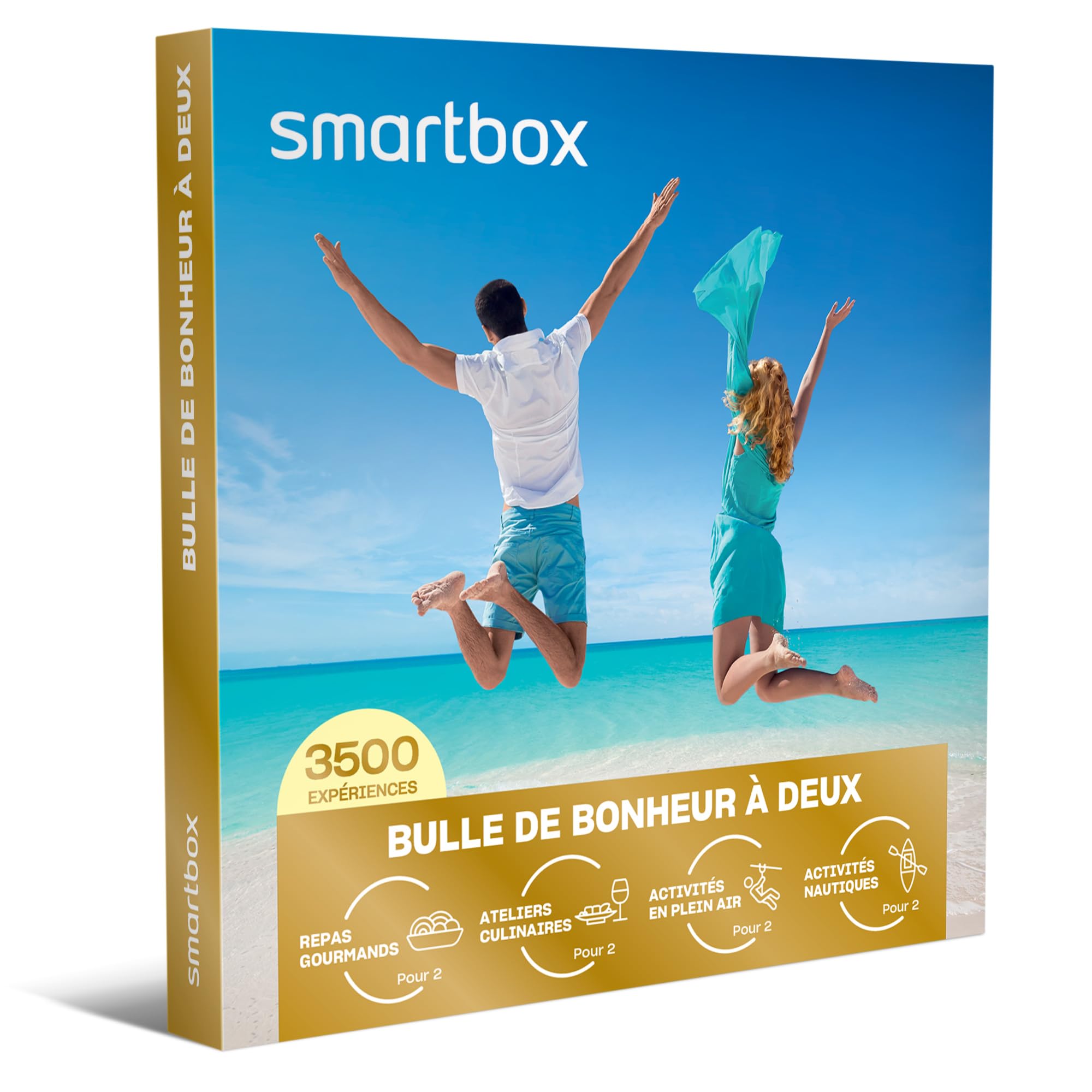 Smartbox - Couple gift set – Original gift for a moment in two to choose from 3,500 gourmet or sports activities