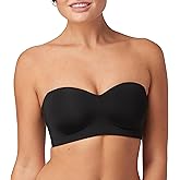 Maidenform Women's Pure Comfort Strapless, Stay-put Wireless, Full-coverage Convertible Bra