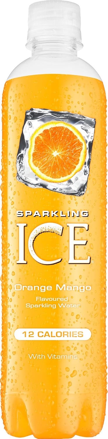 Sparkling Ice, Orange Mango Flavored Sparkling Water, Contains Vitamins- Only 12 calories- No Added Sugar - Image 5