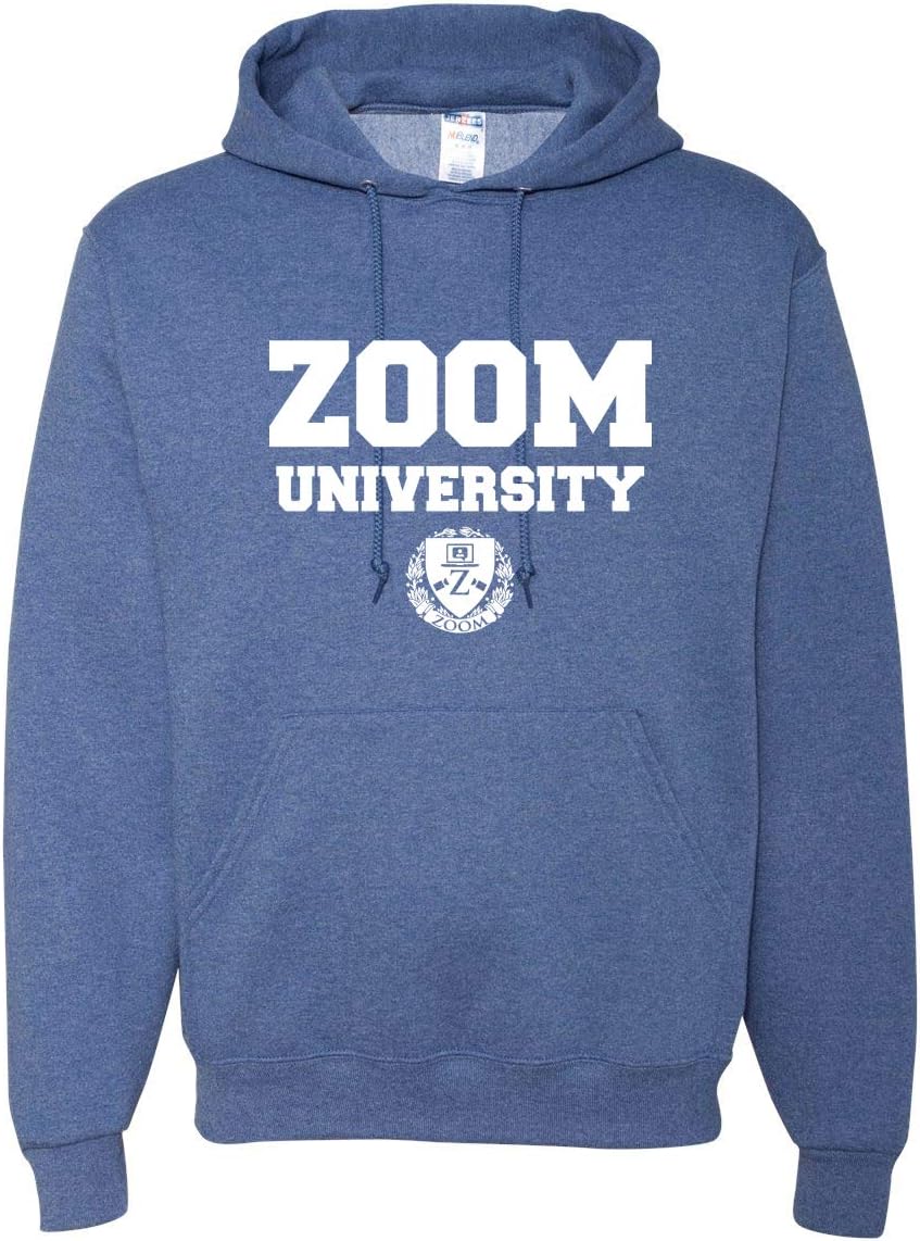 Wild Bobby Zoom University Quarantine Class of 2020 Education Home School | Mens Hooded Sweatshirt Graphic Hoodie