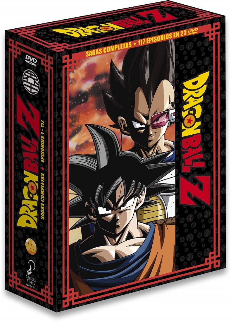 Selecta Vision Dragon Ball z Saga Completa Box 1 ep 1 al 117 .DVD