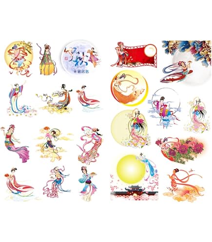 Honatrv 100pz Adesivi Vintage Fiori, Stickers Aesthetic, Adesivi Fiori