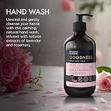 Baylis & Harding Goodness Rose & Geranium Hand Wash 500 ml Pack of 3 view 4