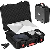 MEKEET Starlink Mini Case, IP67 Waterproof Hard case Fits Star Link Mini Dish, Portable Shoulder Dual Carry Options with Prec