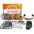 TRANSPEED 4F27E FN4A-EL Automatic Transmission Rebuild Master Kit Friction Plates Clutch Plate Oil Filter + Brake Band Compatible With For Mazda 3/5/6 Ford Focus Fiesta C-max
