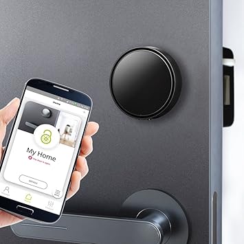 Keywe Smart Door Lock Gkw 1000a Black Deadbolts Amazon Canada