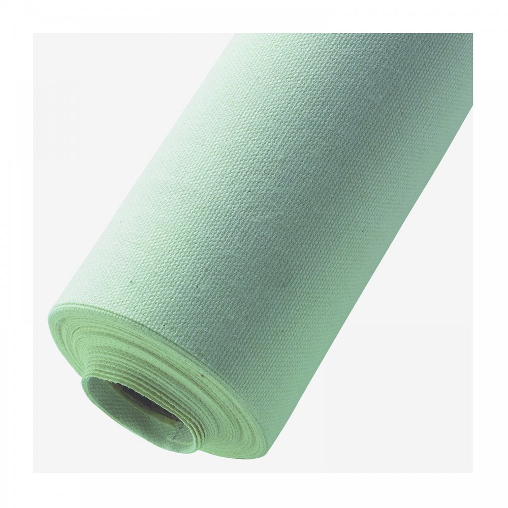 Daler-Rowney Canvas Roll, Fine Grain 270 gsm, 43.31 x 196.85in - 110 x 500 cm, White