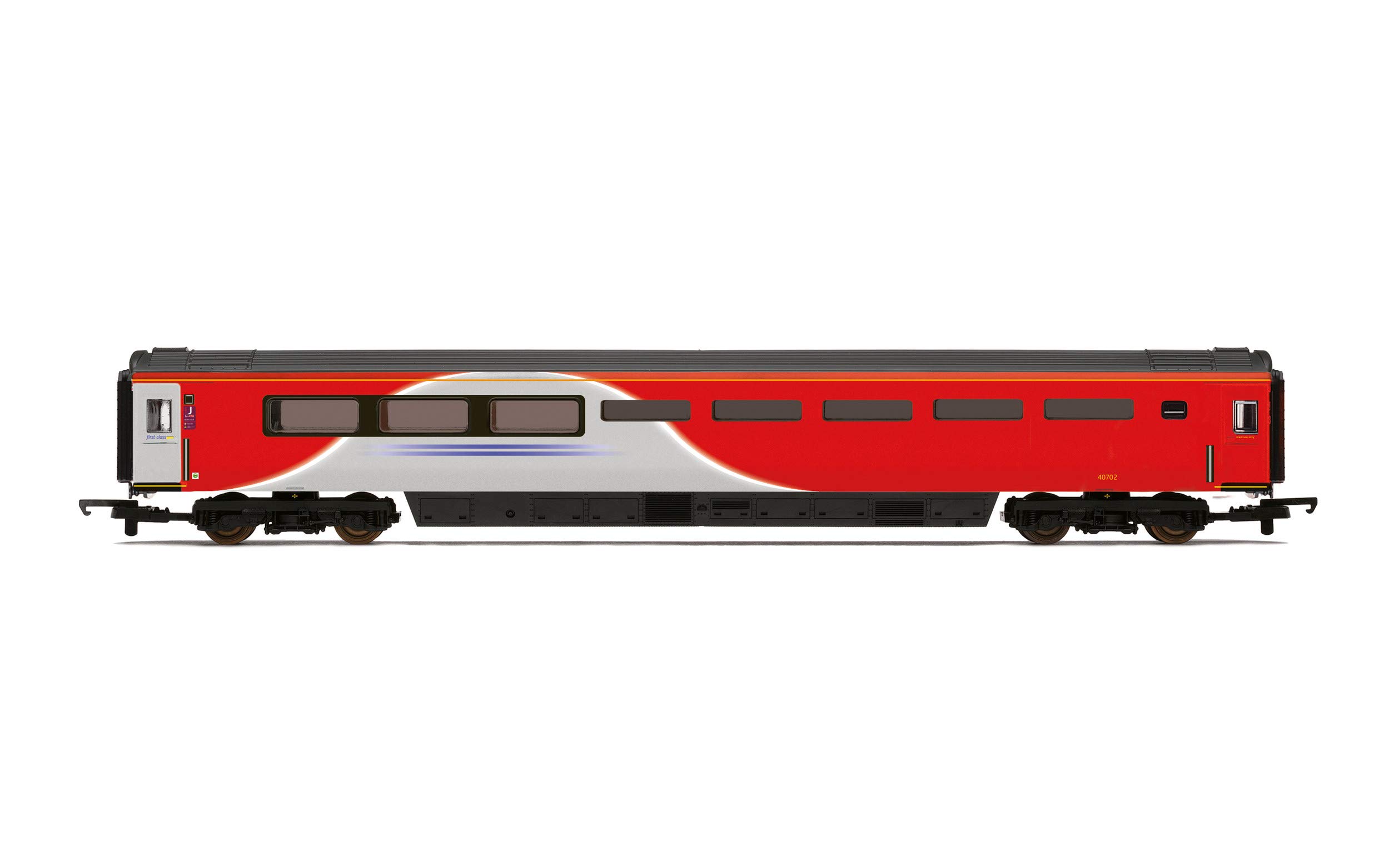 Hornby Coach Car - R4932B LNER, Mk3 Buffet (TRFB), Coach J, 40702 - Era 11 Train Toy, 00 Gauge Carriage for Train Set, Rolling Stock Models for Adults - 1:76 Scale Model Gift