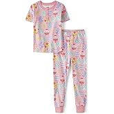 Gymboree unisex-child And Toddler 100% Cotton Short Sleeve Top and Pants,holiday Gymmies