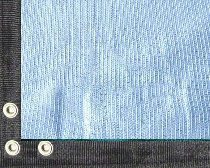 EasyShade 80 Heavy Duty White Shade Cloth Taped Edge with