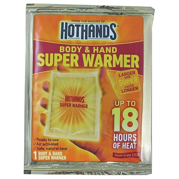 HOTHANDS SUPER WARMER LARGER SIZE HEAT PACK