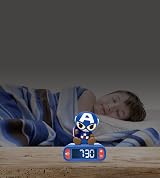 LEXIBOOK Avengers Nightlight Alarm Clock RL800AV1 with 6 sounds view 4