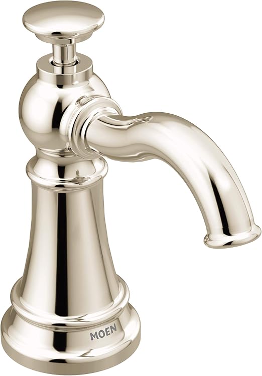 Moen S3945nl Traditional Deck Mounted Kitchen Soap Dispenser With