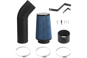 MINSTAR 4" Cold Air Intake Pipe Kit with Filter Fits Ford 1999-2003 Power-stroke 7.3L Diesel Engine, F-250 F-350 F-450 Excursion Super Duty 7.3L Diesel Models