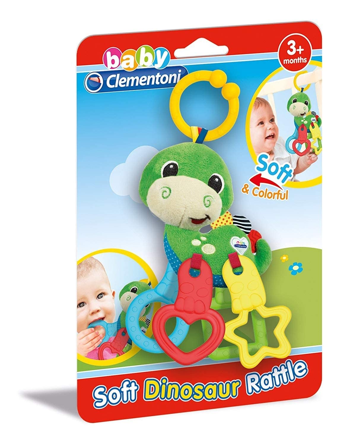 Clementoni - Soft, First Activity Dinosaurs multi-coloured