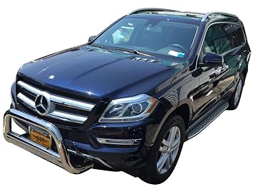Vanguard Vgssb 1026al Compatible With Mercedes Benz 2013 2016 Gl Gl350 Gl450 Gl550 Gl63amg X166 Side Step Running Board Aluminum