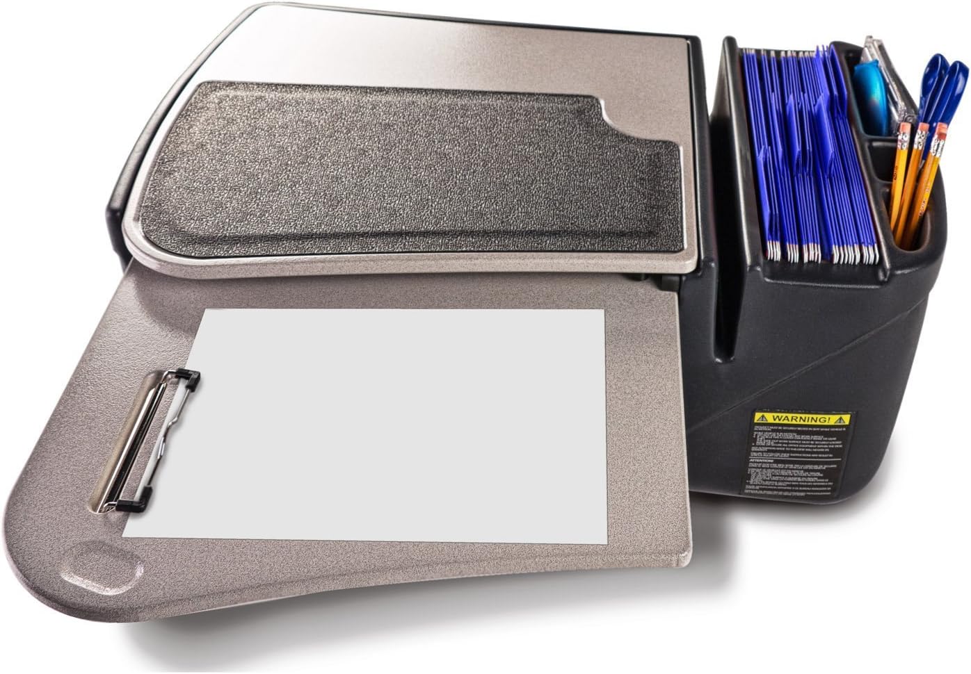 AutoExec Super Grip Master Mobile Desk w/Power Inventor