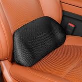 Aerovia Oegive 1P Car Lumbar Support with Ergonomic Structure, Suitable for Office Chairs, Gaming Chairs and Car Seats, Memory Foam Material with Breathable Mesh Fabric, Long-Lasting Lumbar Support