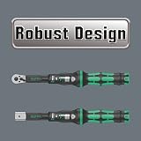 Wera Click Torque A 5 Adjustable Torque Wrench 1/4" Drive 2.5-25 Nm 05075604001 view 8