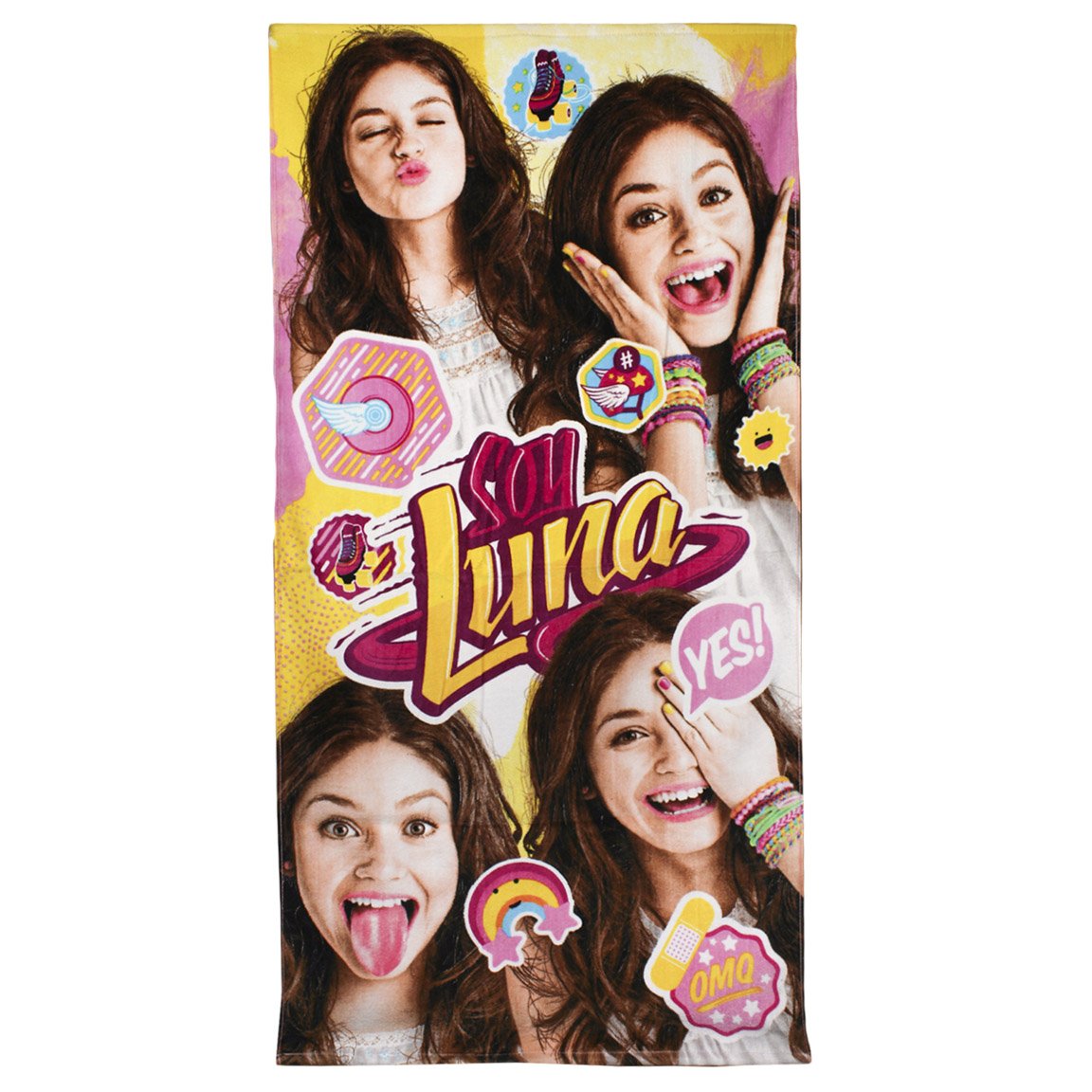 SOY LUNA Beach Towel, Cotton, 140 cm x 70 cm