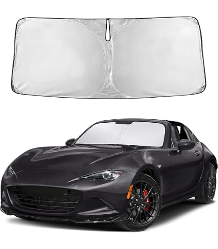 Amazon.com: Mazda Genuine 0000-8M-D11 Windshield Sunscreen