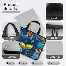 Uasibuni Sea Animals Pattern 17 17.3 Inch Laptop