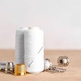 D.A.Y. Republic 500m Sewing Thread - Strong Black & White 4pc Spools view 6