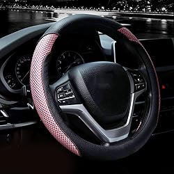 Valleycomfy Steering Wheel Cover with Microfiber