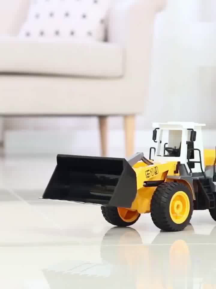 DOUBLE-E-RC-Front-Loader-8-Channel-Full-Functional-RC-Bulldozer-Truck-Electric-Remote-Control-Tractor-with-Lights-Sounds