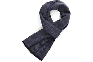 FULLRON Men Winter Scarf Soft Warm Long Cashmere Feel Scarves