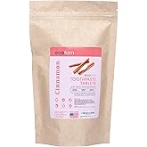 Toothpaste Tablets – Cinnamon | Nano Hydroxyapatite Toothpaste Tablets Chewable | Fluoride Free l 350 Tabs