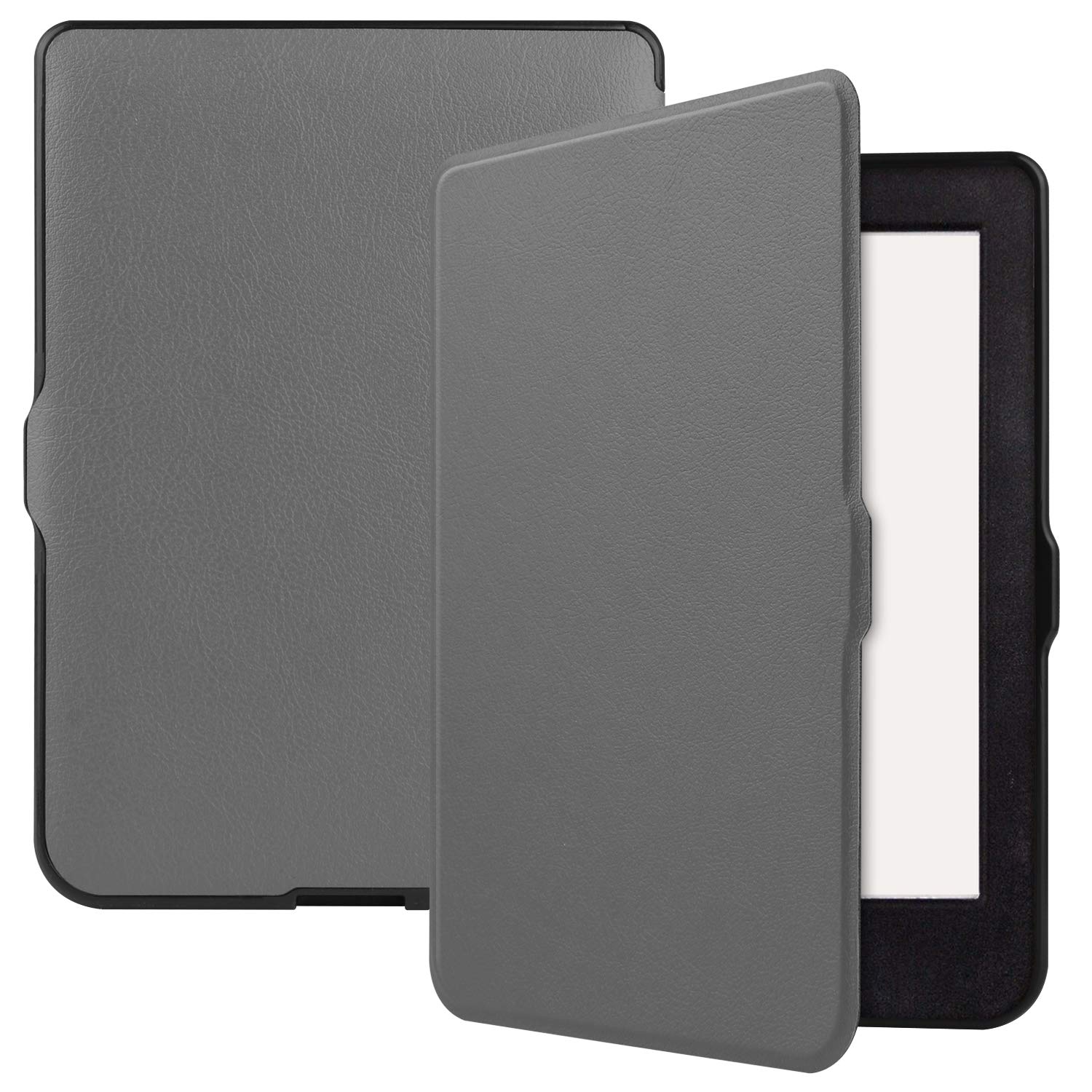 Case for Kobo Nia 2020 6 Inch E-Book Cover Case with Stand Function and Auto Sleep/Wake Function Grey — image 1