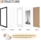 upsimples A3 Picture Frame 3 Pack Black Wall Hanging 29.7x42cm view 5