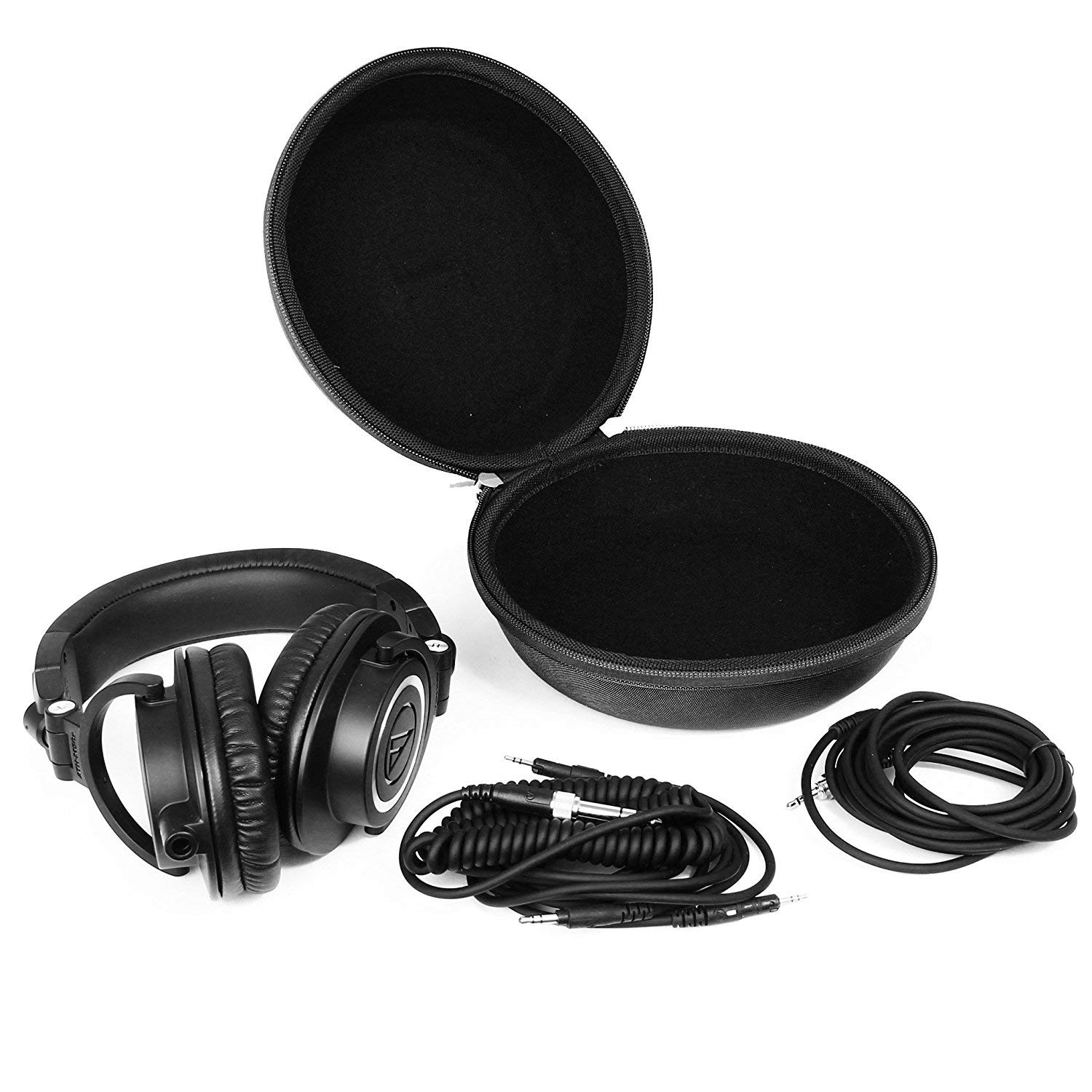 Hard Headphone CASE Fits Sony MDR7506 / AudioTechnica ATH M50x M70x