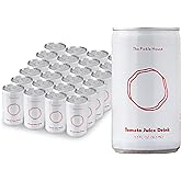 The Pickle House Tomato Juice - Umami Rich Blend of Tomatoes, Pickle Juice &amp; Celery Salt, Ready-to-Serve over Ice or as a Bloody Mary Mix, Vegan &amp; Gluten Free Cocktail Base, x24 5.5 fl oz Cans