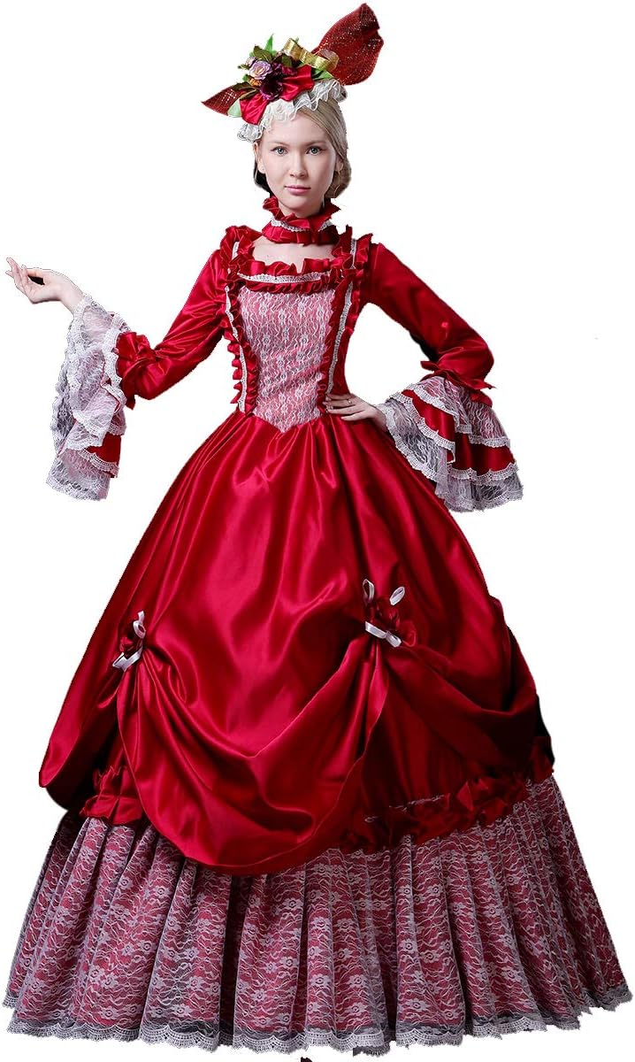 High-end Court Rococo Baroque Marie Antoinette Ball Dresses 18th Century Renaissance Historical Period Dress Gown for Women