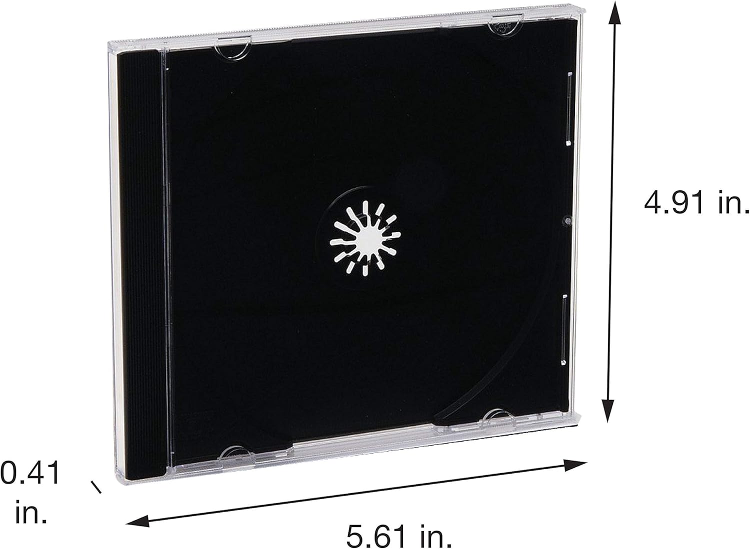 Verbatim CD/DVD Slim Cases (0.21 inches) - Assorted Colors  - 50pk: Home Audio & Theater