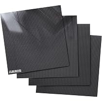 ARRIS 3K Carbon Fiber Plate - 400x500x2.5mm Plain Weave Panel, 2.5mm Thick